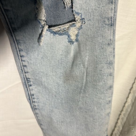 Sz 4 5/$15 Old Navy O.G. Straight Leg Jeans Womens Stretch Denim High Rise - Picture 4 of 7